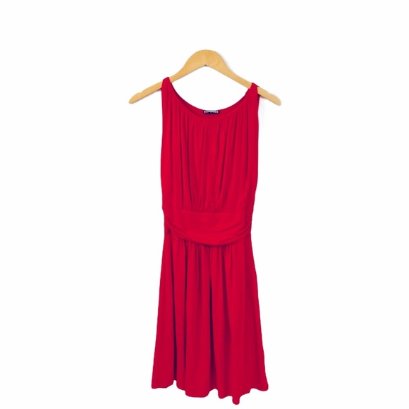 Express Dresses & Skirts - EXPRESS Fit and Flare Red Dress XS